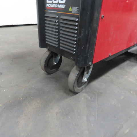 Lincoln POWER MIG 260 26.5VDC Mig Welder 230/460V 1 Phase W/ Weel Package