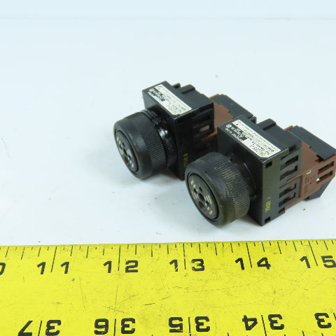Fuji DR22B5-E Electric Alarm Buzzer 12-24V AC/DC Lot Of 2