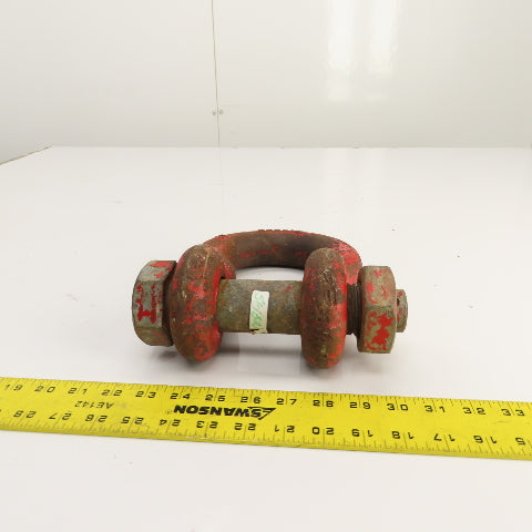 Crosby 17T 1-1/2" Screw Pin Anchor Lifting Shackle 17 Ton