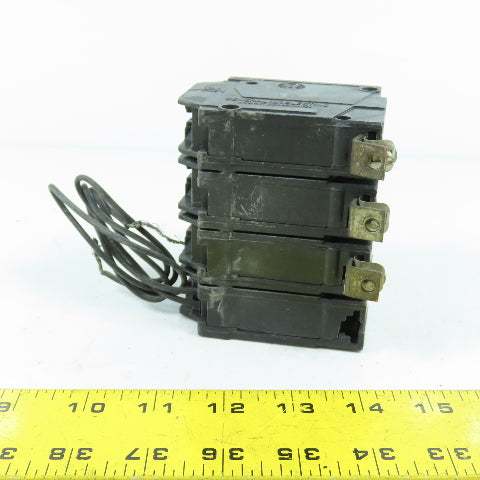 General Electric TQSTI MOD 2 3-Pole Circuit Breaker 80A W/ Shunt Trip