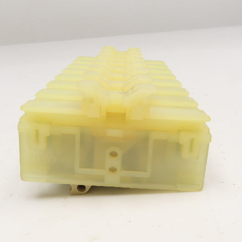 Buchanan 0312 Fused Terminal Block Assembly Din Mount 8 Pole