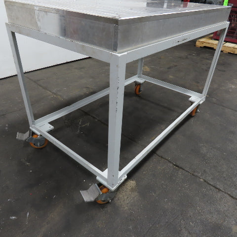 50" x 28" x 3/4" Stainless Steel Top Utility Work Table Station Bench 36.5" Tall