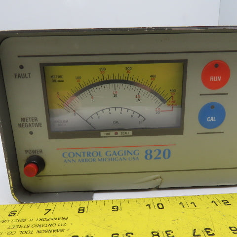 Control Gaging 42170 Model 820 Analog Monitor