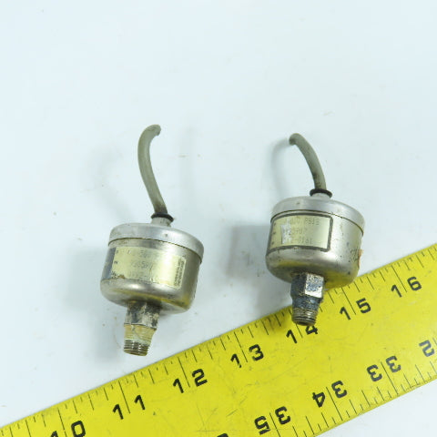 Data Instruments Model SA Pressure Transducer 0-500PSIS (SHORT LEADS) Lot Of 2