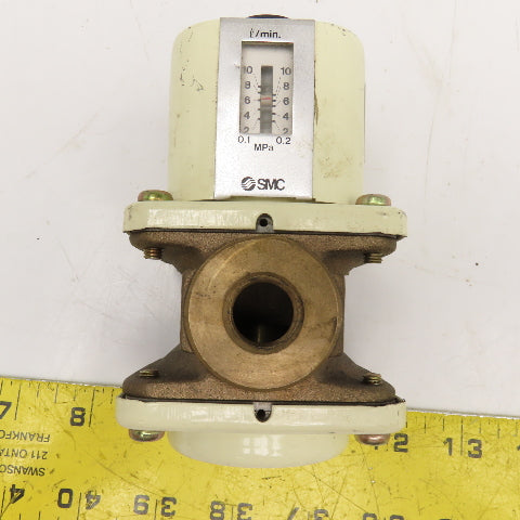 SMC IFW510-03-85 Flow Switch 20l/min 24VDC 3/8" NPT