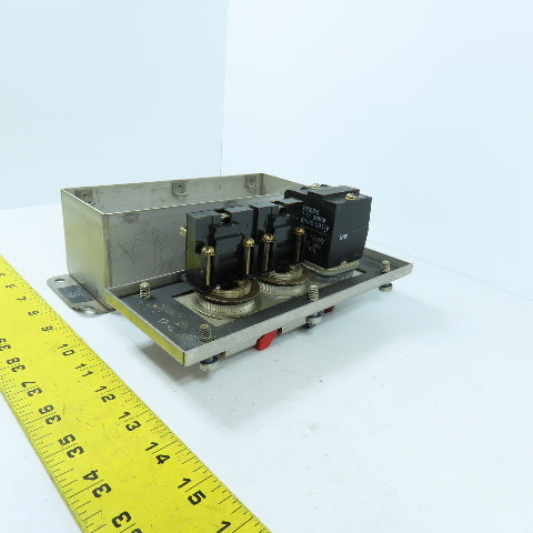 Allen Bradley 800H-2HAP4 Stainless 2 Push Button Control Station W/ Indicator