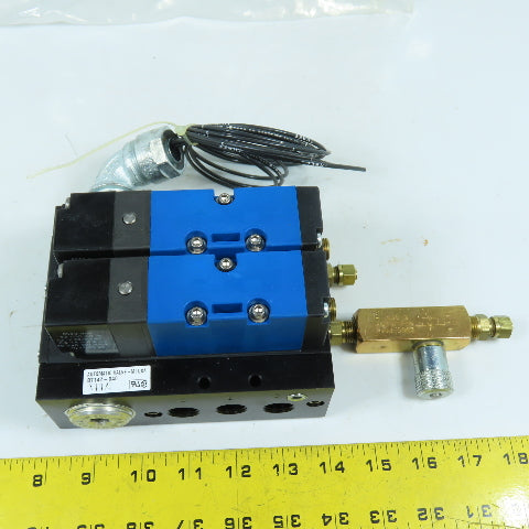 Automatic Valve B7142-040 Directional Control Valve 120V W/ F400B Flow Valve NEW