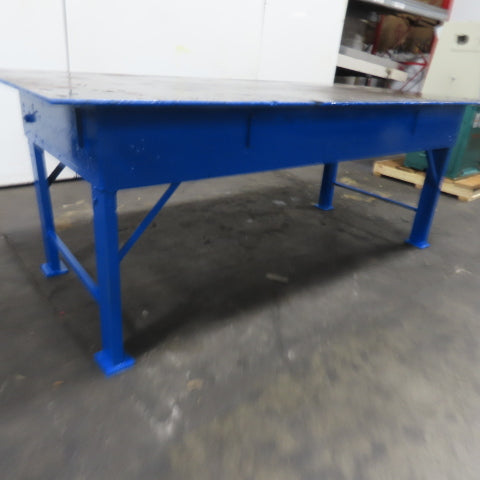 48" x 96" Steel Top Work Bench Assembly Welding Table 36" Tall (New Paint)