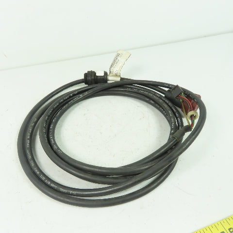 STI 42661-0100 Light Curtain Receiver Cable 13-Pin Female To 10-Pin Female 10' L