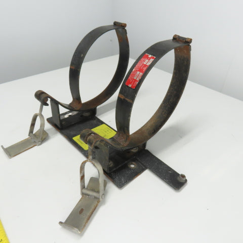 Forklift Propane Tank Mounting Bracket Rack