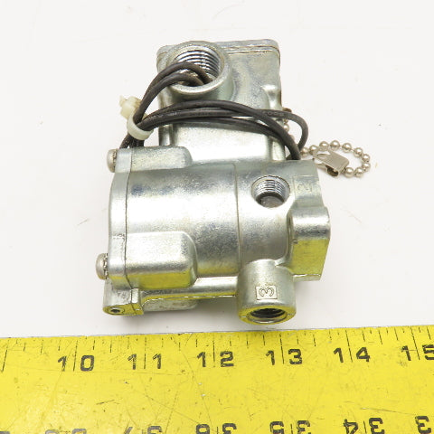 Schrader Bellows K054404153 Pilot Valve 120/110V Coil 1/4" NPT