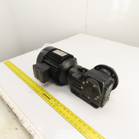 SEW KAF37 DT90L4 8.9 Ratio Left Hand Gear Motor 240/460V 3PH 192RPM 1.5kW