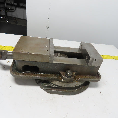 Kurt AngLock 6" Precision Machine Milling Vise 6" Jaw Opening W/ Swivel Base