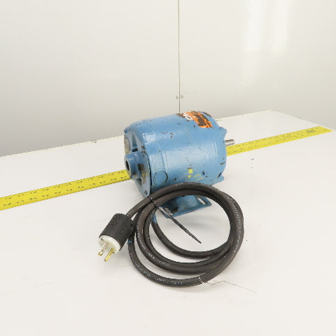 Century SP-62L-FH6-3F 1/4HP Electric Motor 1750RPM 115V 1PH B56 Frame Tested