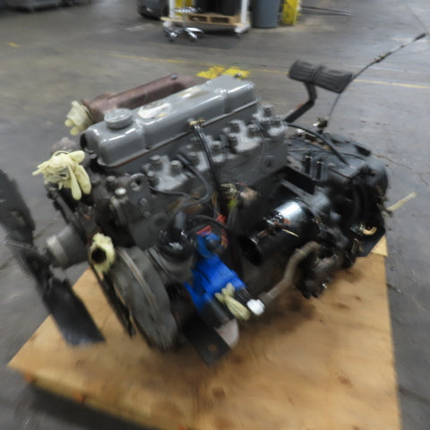 EPS Perkins G4-236 Clark 05-5100 LP Gas Forklift Engine And Transmission AS/IS