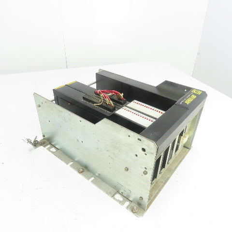 Square D 8030 RRK-100 SY/Max 5-Slot Rack Chassis W/(2) 8000 RDI-116 Input Module