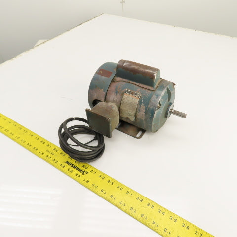 Reliance C48E1501N-JZ 1/3HP AC Electric Motor 1725RPM 115/230V 1PH 48 Frame