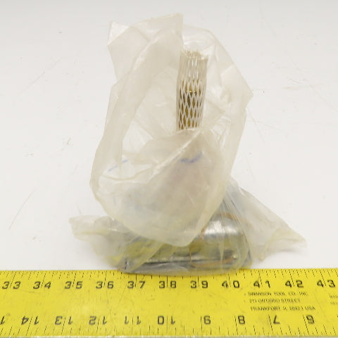 Delta Controls 400317 Machined Brass Thermowell 1/2" NPT 2.5" Insertion