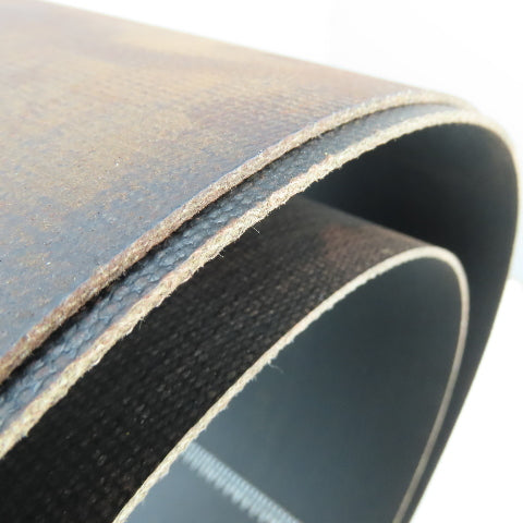 8' Long x 6" Wide Smooth Top Interwoven Conveyor Belt W/ Lacing