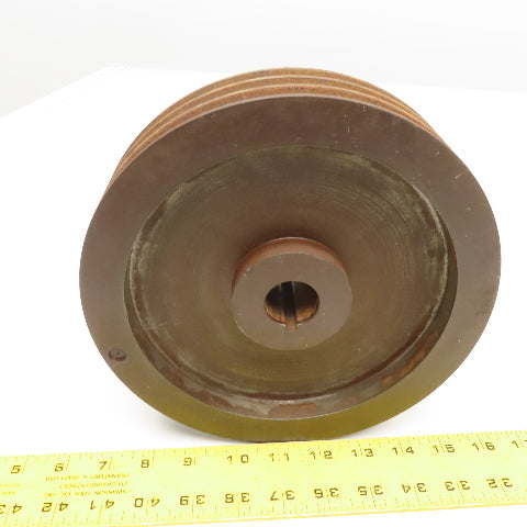 8-1/2" OD 3 Groove 5V Section V-Belt Drive Pulley 1-1/2" Bore