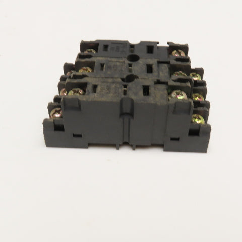 Daito P4-4S 15A 250V Fuse Holder Plug in Base Lot Of 3