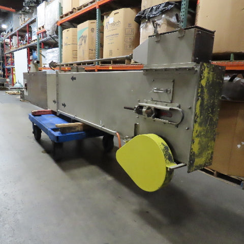 Engineered Abrasives 211" x 6" Vertical Bucket Elevator Conveyor 228FPM 2Hp 3Ph 230/460V