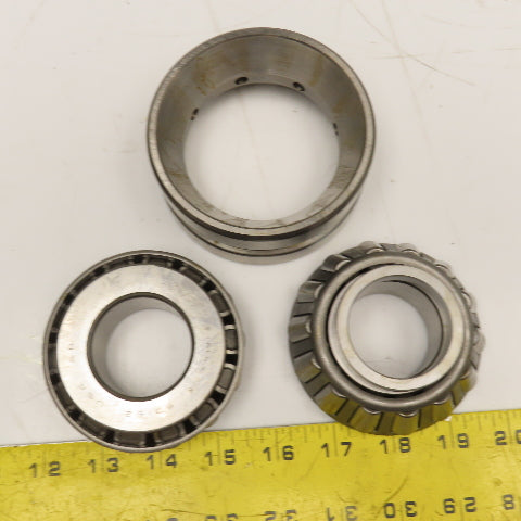 Timken 53162 53390D 1-5/8" Bore Tapered Roller Bearing Double Cup Assembly
