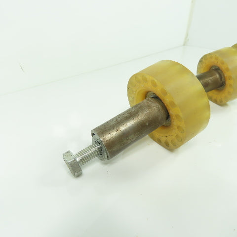 PU 70X25X1 67mm OD X 25mm W Tire Polyurethane Rubber Bearing Lot Of 3