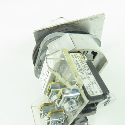 Allen Bradley 800TC-J2A Ser T 3-Position Selector Switch Type 4/13
