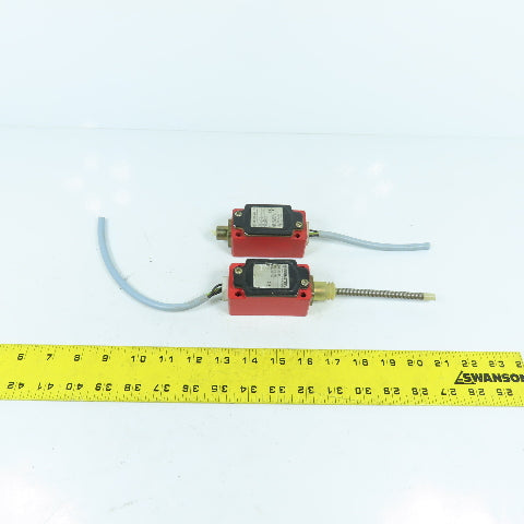 Bernstein ENM2-SU1 FF Snap Action Limit Switch 10A 400VAC 608.7390.032 Lot Of 2