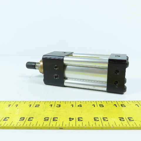 Parker 4MA Double Acting Air Cylinder 1.5" Bore 1.375" Stroke 5/8" Rod 3/8" NPT