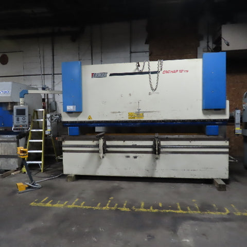 2005 Ermak CNCHAP 12x176 12'x176 Ton CNC Press Brake 3PH Wilson Hydraulic Holder