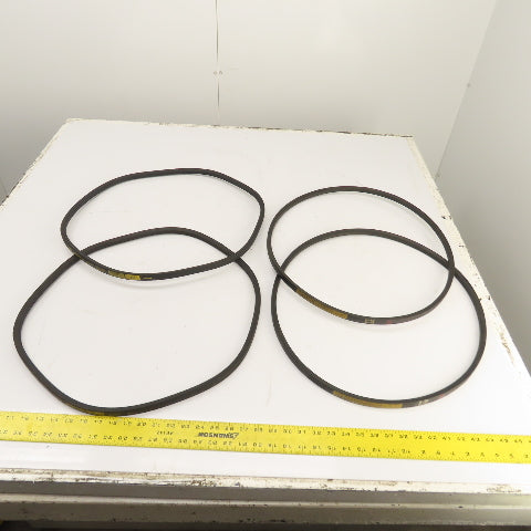 Goodyear Hutuo B60 5L630 B-Section V Belt 21/32" x 63:" Long Lot Of 4 (2 Brands)