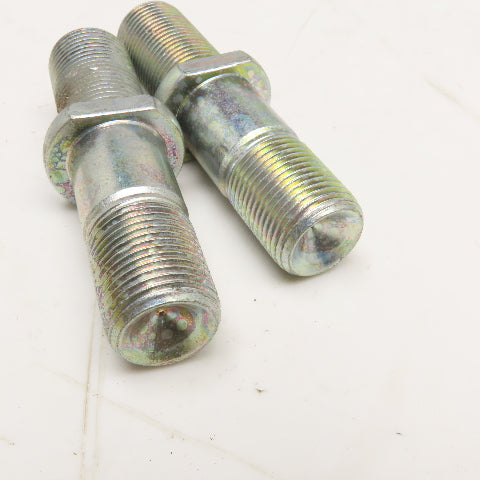 Caterpillar 9343300300 OEM 19mm-1.5 Wheel Stud Lot Of 2