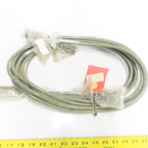 Roy Smith Company FW-A1-4-PUR-15 Robot Cordset Cable Connector 3-Pin Male/Female