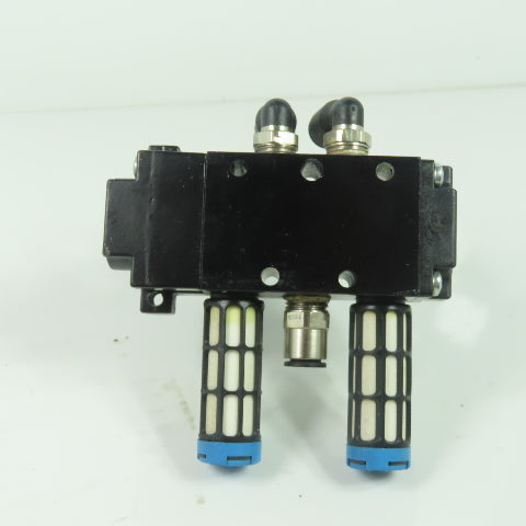 Parker 520811000 Manual Air Control Valve 4-Way 2-Position 1/4" 150PSI