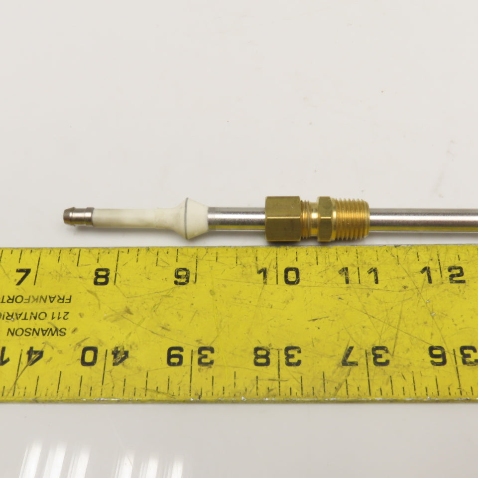 1/4" NPT Flame Rod Spark Ignitor 6-1/2" OAL