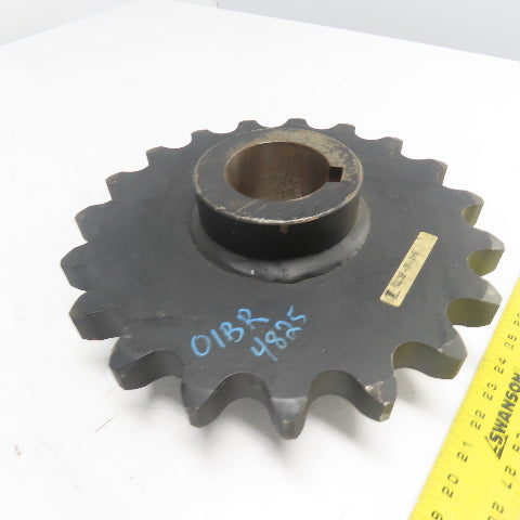 Tsubaki 160C19F-2R-DWG 13" OD Roller Chain Sprocket 19-Tooth 2-15/16" Bore