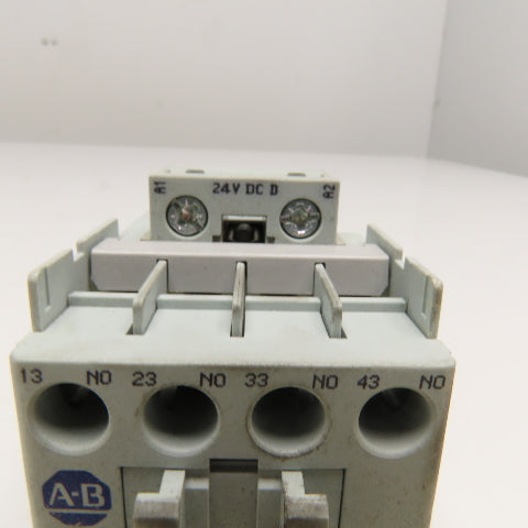 Allen Bradley 700-CF400DJ 4 N.O. Contact Contactor Relay 24VDC Coil