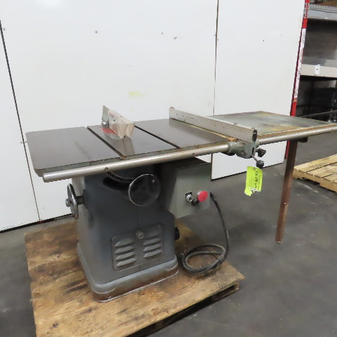 Rockwell 34-450 10" 3HP Unisaw Table Saw 230/460V 3PH W/ Fence & Tilt Arbor