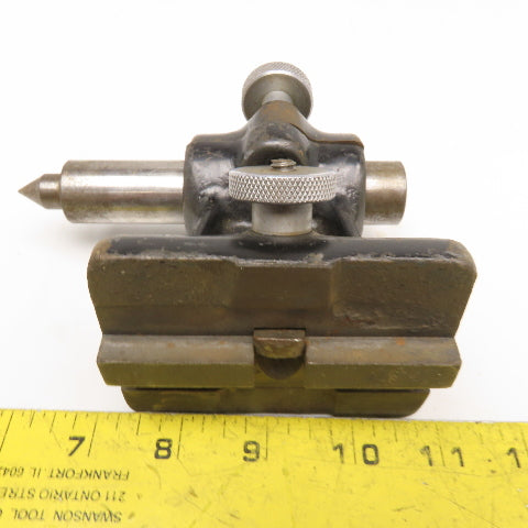 Miniature Tail Stock 2-1/2" Center Height 12mm Keyed Bedway Clamp