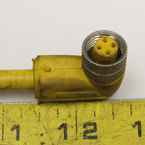 Lumberg RKWT 4 U-689/15F 250V 4 Position Right Angle Connector Flying Lead 15'