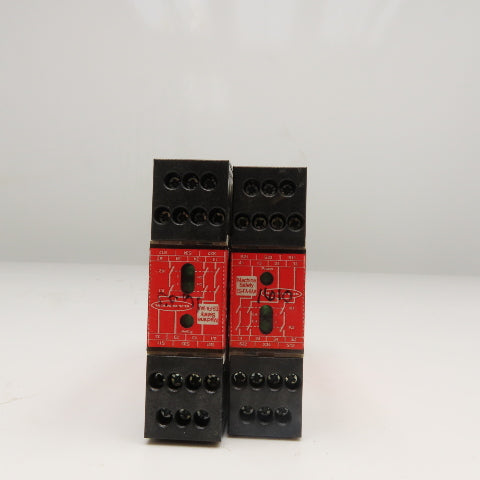 Banner ES-FA-9AA 2 Channel Safety Relay Lot Of 2