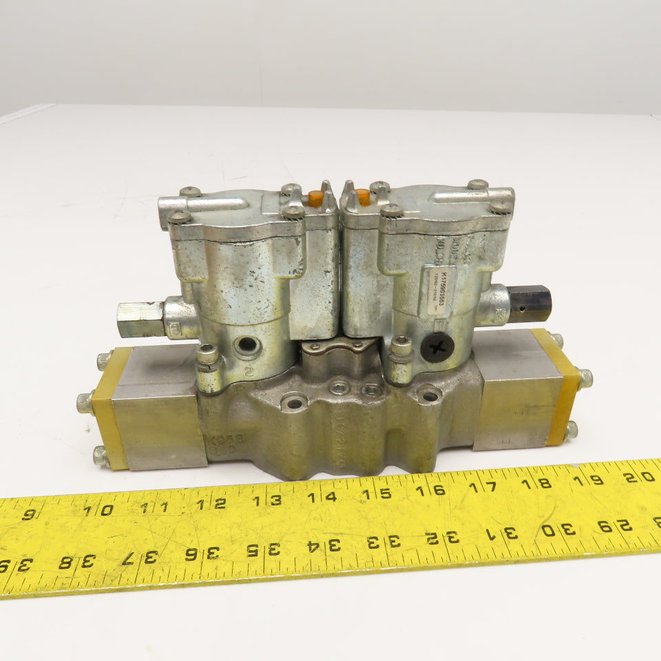 Parker A443VXXAH05300A 5/3 Position Closed Center Directional Valve 120/110V