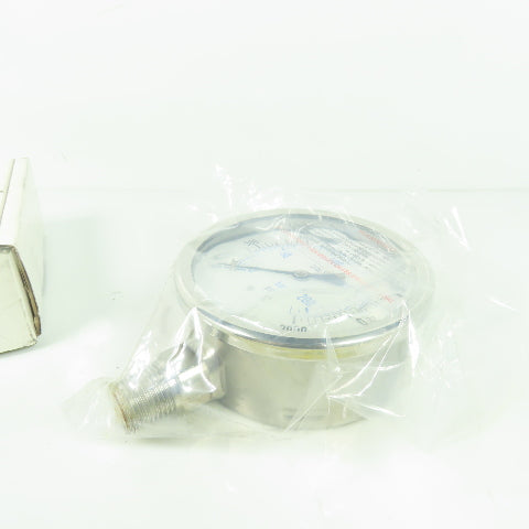 Pic Gauges PRO-301L-402P 0-3000PSI Pressure Guage 30ZV92 1/2" NPT
