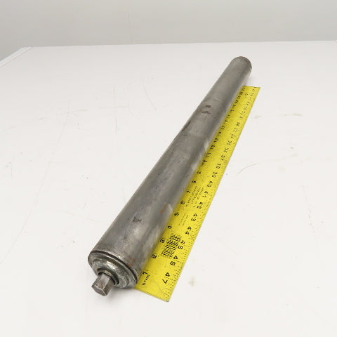 2.5" OD 27" BF Gravity Conveyor Roll 28" OAL