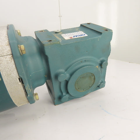Dodge Tigear 60:1 Ratio 1/2HP Left Hand Gear Motor 230/460V 28.75RPM 767 Torq.