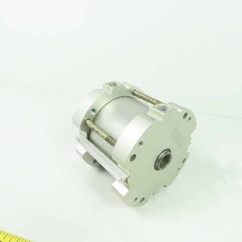 SMC NCDQ7A300-200D Pneumatic Cylinder 2" Stroke 200PSI 1.37MPa