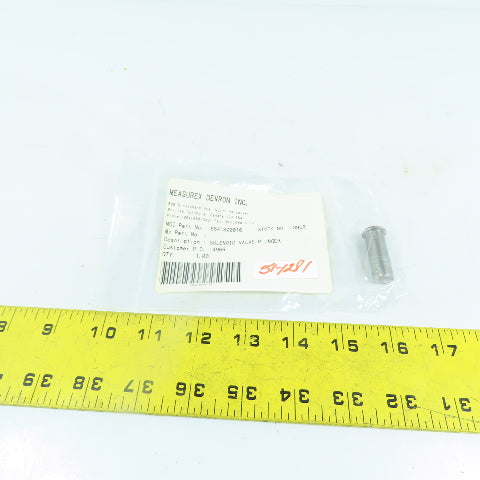 Measurex Devron 6541800016 Solenoid Valve Plunger