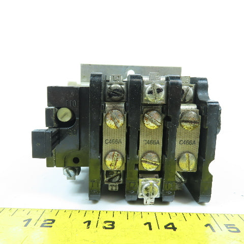 General Electric CR324C310A1 Overload Protection Relay W/ C466A